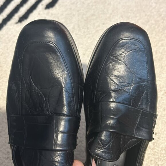 Freda Salvador Florence Platform Loafer Black Women's Size 10.5 - Picture 8 of 10